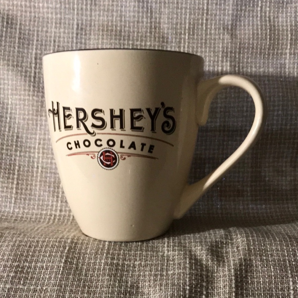 TWO (2)  MUGS  ~  Hershey's Chocolate LARGE Mugs